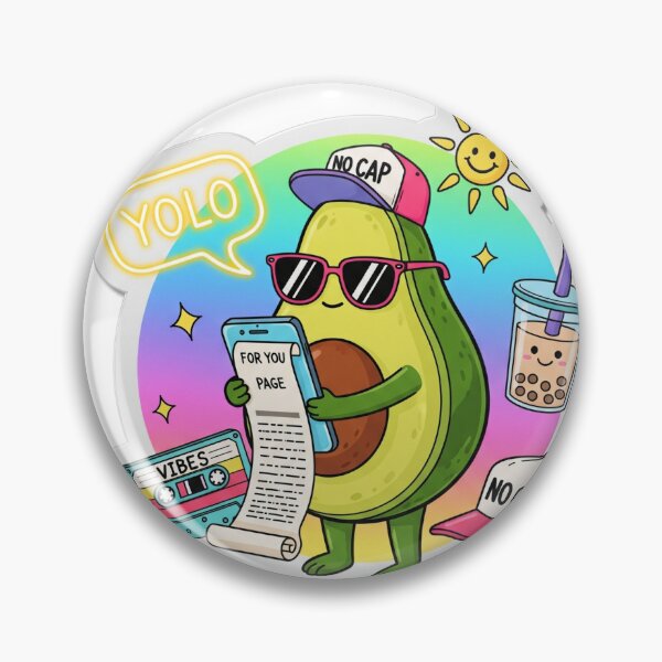 Item preview, No cap, this avocado is my spirit animal. designed and sold by radhikakgarg14.