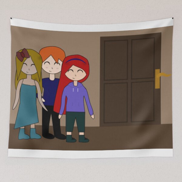 Item preview, Shattered Reality - Mysterious Door (Finnian, Evelynne, Rinslet) designed and sold by GooglyEyes-.