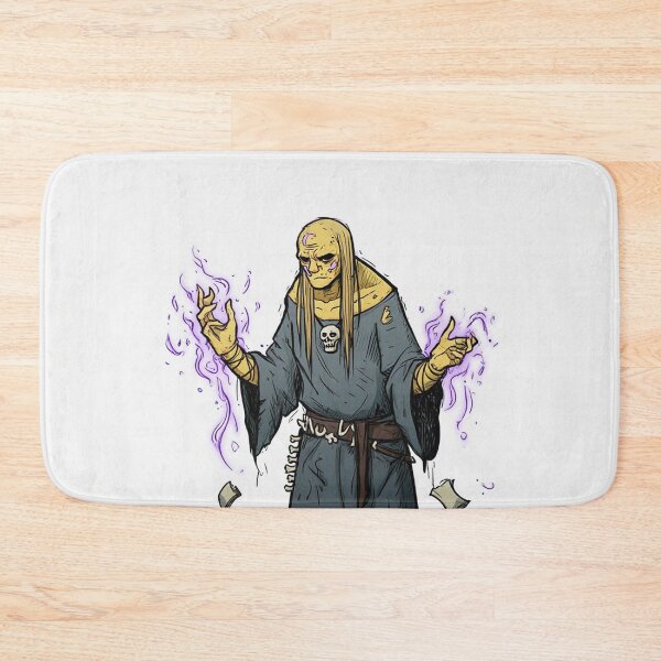 Item preview,  Fantasy Necromancer lord of death illustration character art designed and sold by Vintage Designs +.