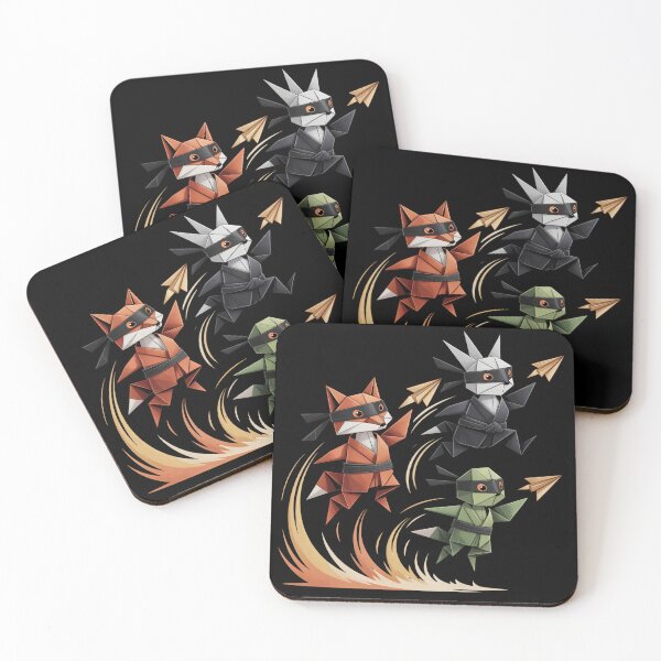 Item preview, Origami Martial Arts Animal Buddies designed and sold by DreamVibeShirt.