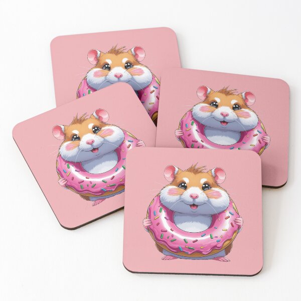 Item preview, Chubby Hamster with Donut designed and sold by 0606PM.