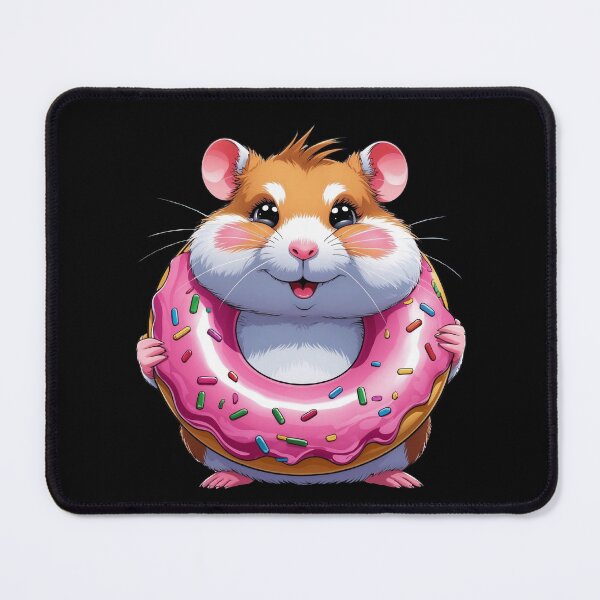 Item preview, Chubby Hamster with Donut designed and sold by 0606PM.