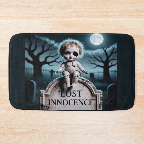 Item preview, Lost Innocence - Creepy Doll Cemetery Art designed and sold by Midnight Veil Designs.
