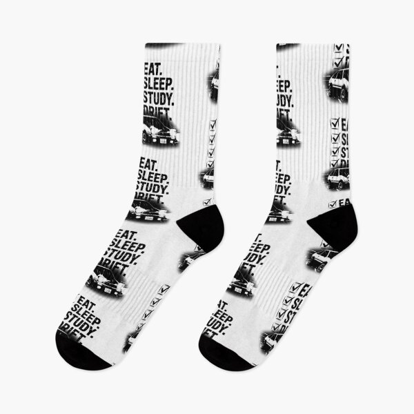 Item preview, Eat Sleep Study Drift Car Enthusiast designed and sold by MonkiFlipp.
