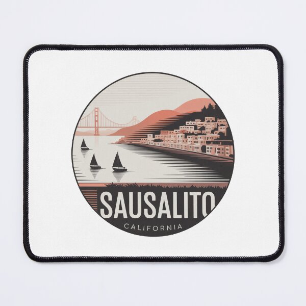Item preview, Sausalito California – Modern Coastal Circular Design designed and sold by CircinusStore.