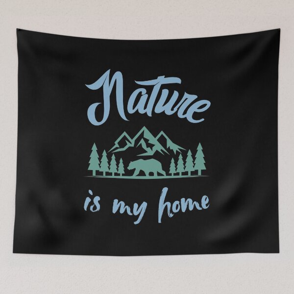 Item preview, Nature is my home designed and sold by Silvernuit.