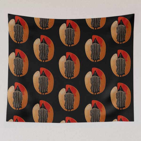 Item preview, Selk'nam Cultural Scene – Traditional Indigenous Art from Tierra del Fuego designed and sold by  Ojo de Lilith.