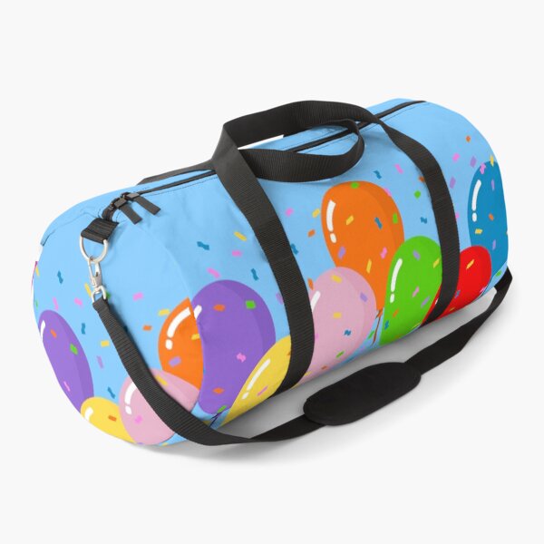 Item preview, Colorful Happy Birthday with Balloons | Festive Celebration Art designed and sold by ArtsyExplorer.