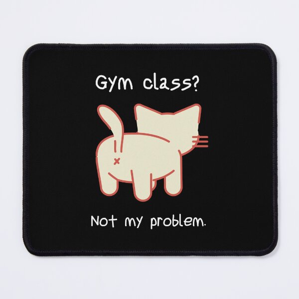 Item preview, Brown-Outlined Cream Cat Humorously Skipping PE designed and sold by SplashTastic.
