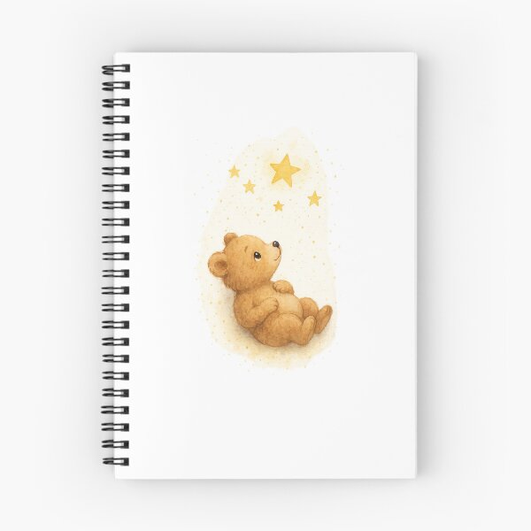 Artikelvorschau, Teddybär unter den Sternen – Niedlicher Bärentraum entworfen und verkauft von Liv Solara.