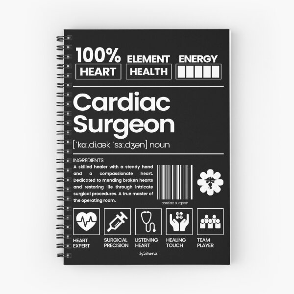 Item preview, Cardiac Surgeon || Jobs Series - White designed and sold by bySirena.