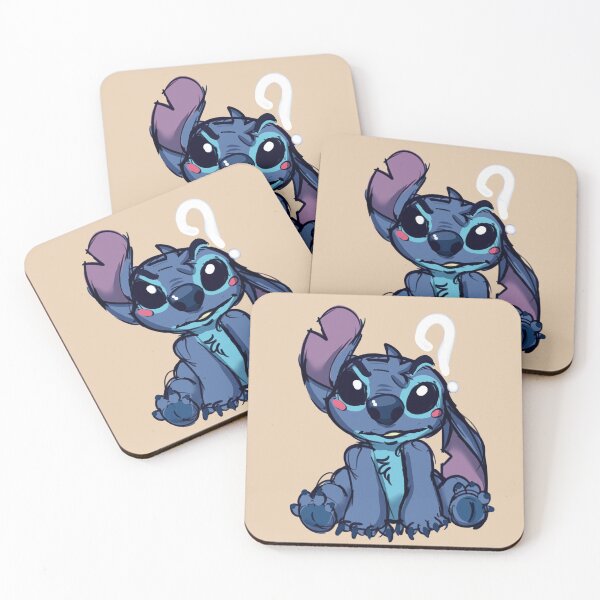 Aperçu de l'œuvre Stitch se demande ! créée et vendue par Mizukithia.
