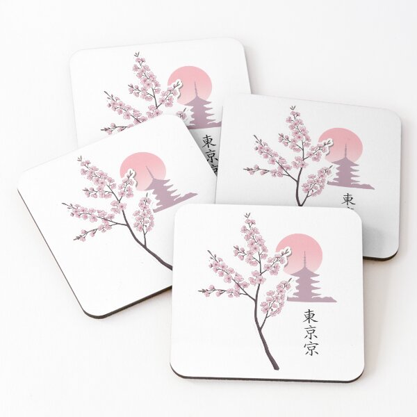 Item preview, Tokyo Sakura: A Minimalist and Beautiful Japanese Artwork designed and sold by Digital Dreams Arts.