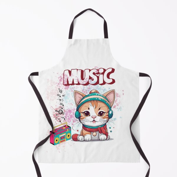 Item preview, Feline Groovy: Headphones On, World Off. designed and sold by Aristaetle.
