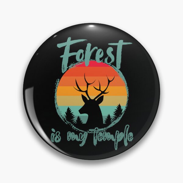 Item preview, Forest is my temple designed and sold by Silvernuit.