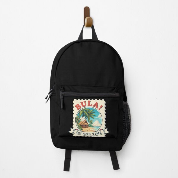 Item preview, BULA! It's Island Time: A Charming Vintage Fiji Travel Stamp designed and sold by Digital Dreams Arts.