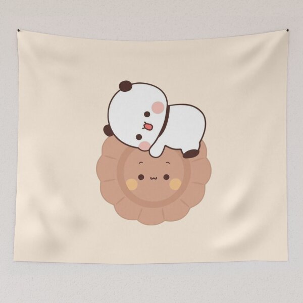 Item preview, Cute funny humor holiday birthday gift lovely cats friend girlfriend Panda Bear Brownie Sugar BuBu DuDu Mochi Milk peach Valentine xmas goma Couple v01 designed and sold by OceanLiveArts.