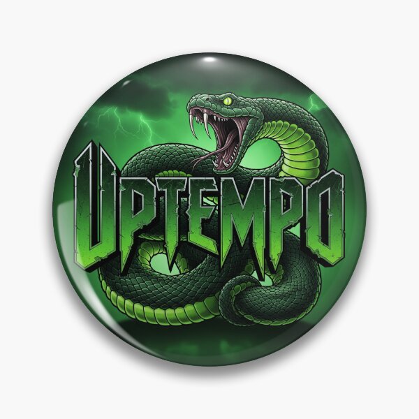 Item preview, Uptempo Snake Green Design designed and sold by SPAZE-Typo.
