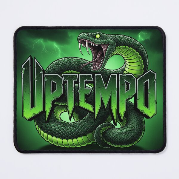 Item preview, Uptempo Snake Green Design designed and sold by SPAZE-Typo.