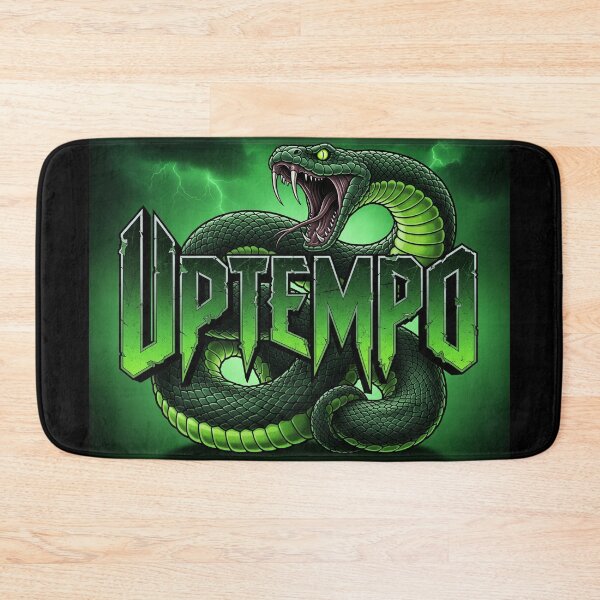 Item preview, Uptempo Snake Green Design designed and sold by SPAZE-Typo.