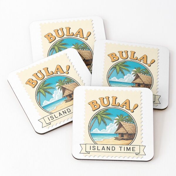 Item preview, Greetings from Fiji: A Happy and Nostalgic Retro Emblem designed and sold by Digital Dreams Arts.