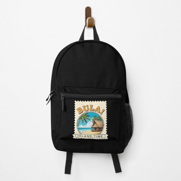 Item preview, Greetings from Fiji: A Happy and Nostalgic Retro Emblem designed and sold by Digital Dreams Arts.