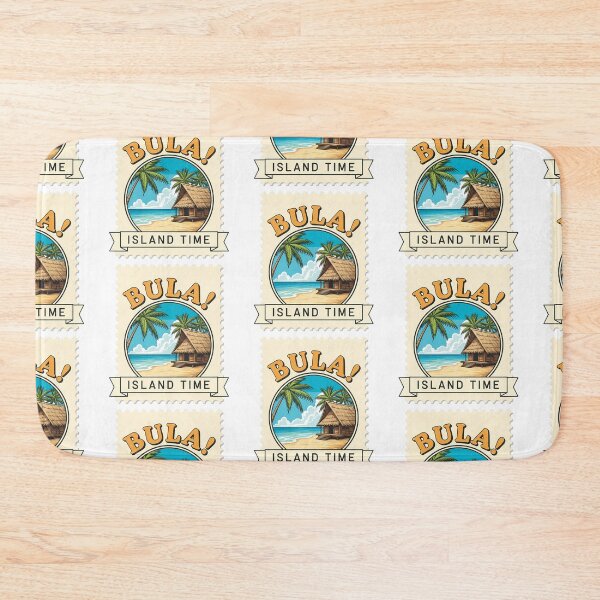 Item preview, Greetings from Fiji: A Happy and Nostalgic Retro Emblem designed and sold by Digital Dreams Arts.