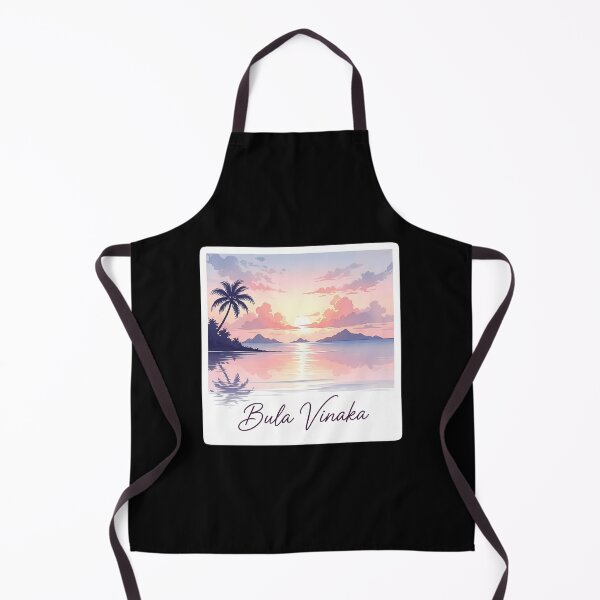 Item preview, Bula Vinaka: A Soulful and Dreamy Fijian Sunset Watercolor designed and sold by Digital Dreams Arts.