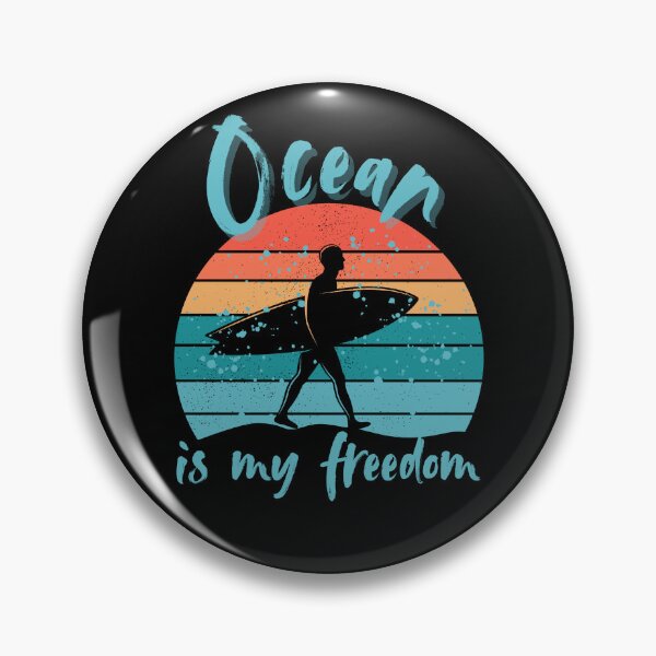 Item preview, Ocean is my freedom designed and sold by Silvernuit.