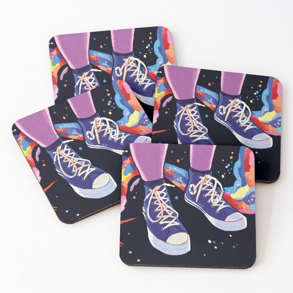 Item preview, Comet Converses - Illustration designed and sold by Catstyle / Marin Duret.