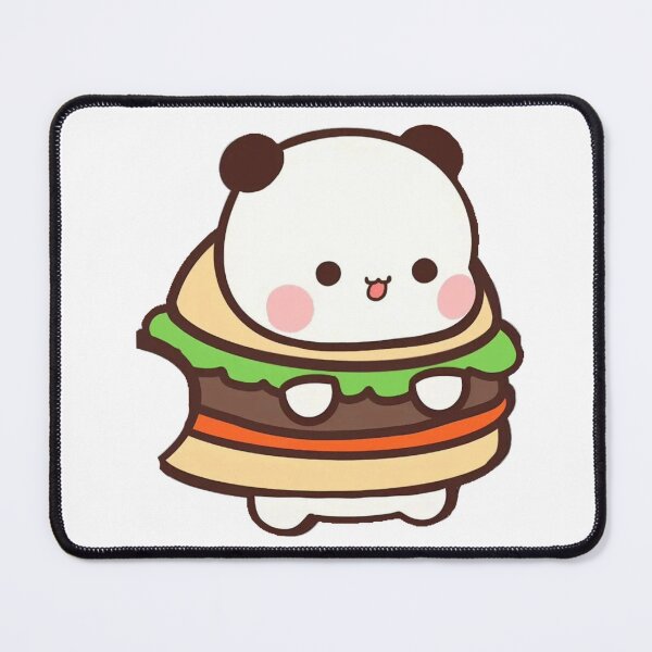 Item preview, Bubu and Dudu Panda Bear love Hamburger 2026 designed and sold by OceanLiveArts.