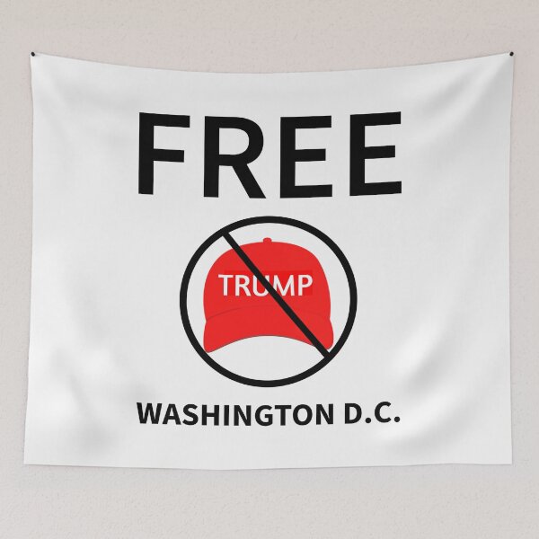 Item preview, Free Washington D.C.  designed and sold by Rachel the Artist .