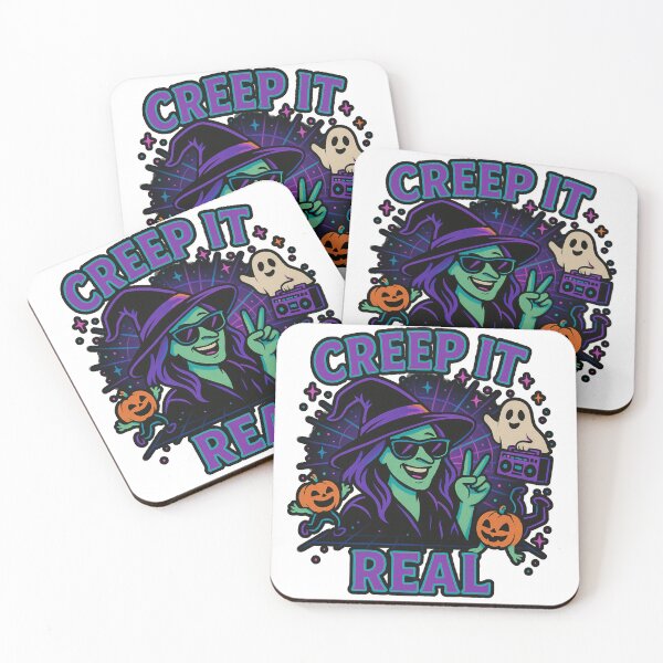 Item preview, Creep It Real – Funny Witch Halloween Halloween Gifts designed and sold by Prints-by-Olaf.