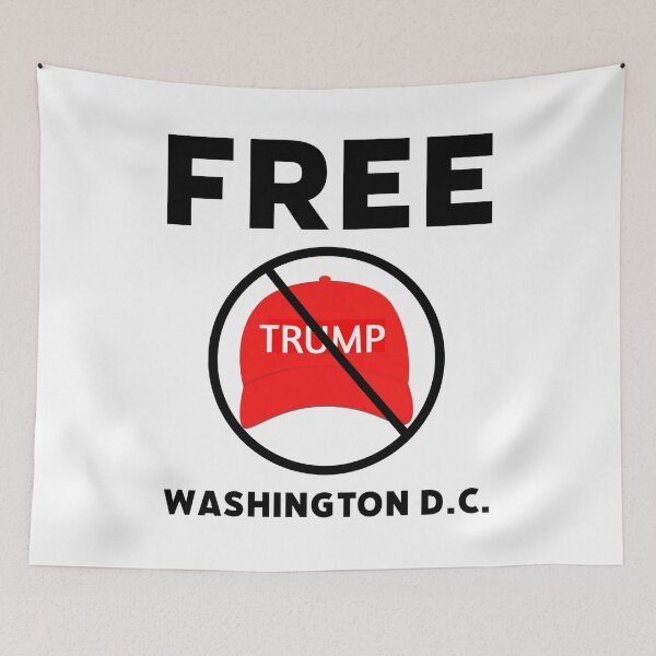 Item preview, Free Washington D.C.  designed and sold by Rachel the Artist .