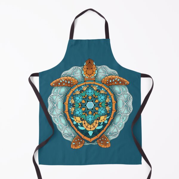 Item preview, Sea turtle - Stylized Marine Illustration designed and sold by Soelly.