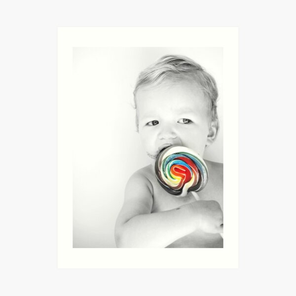 lolly matches summer Art Print