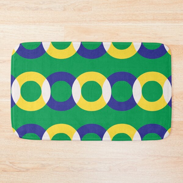 Item preview, FD 0002 J - Linked Loops - Bold Geometric Pattern designed and sold by o finding Studio.