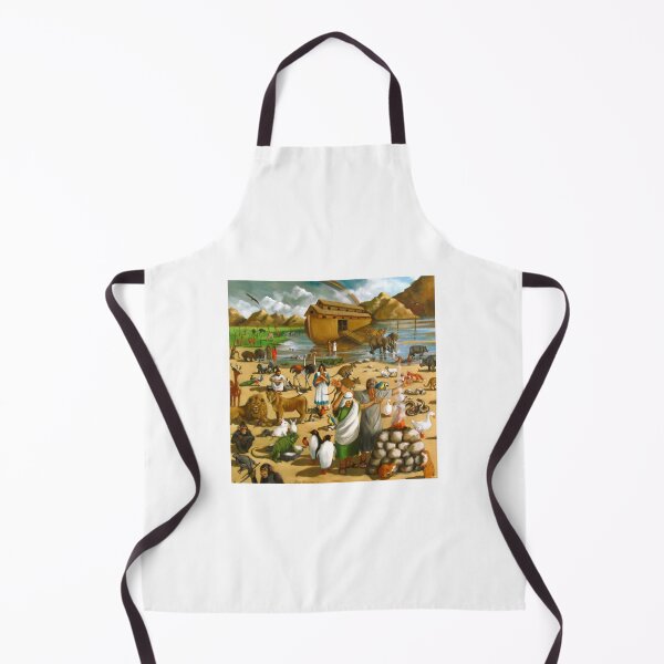 Item preview, Noah and the Ark Painting, Animals, Rainbow, Bible Story designed and sold by JoyfulWhimsy.