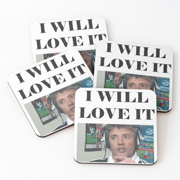 Item preview, Kevin Keegan I Will Love it if We Beat Them Newcastle Manchester United designed and sold by Fuzzdandy Designs.