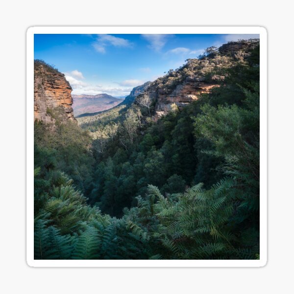 Item preview, Blue Mountains Vista from Leura Cascades walking track designed and sold by Danielasphotos.