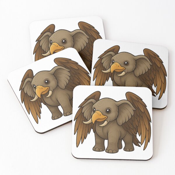 Item preview, Eleph-Eagle – Majestic Elephant Eagle Hybrid Illustration designed and sold by Huiflourish.