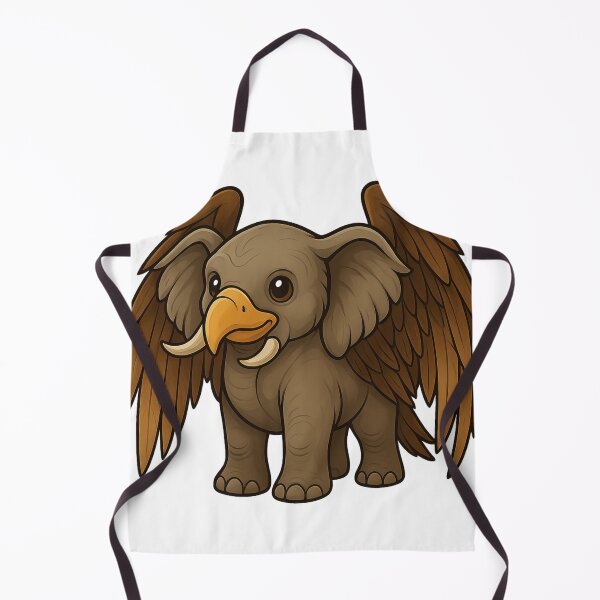 Item preview, Eleph-Eagle – Majestic Elephant Eagle Hybrid Illustration designed and sold by Huiflourish.