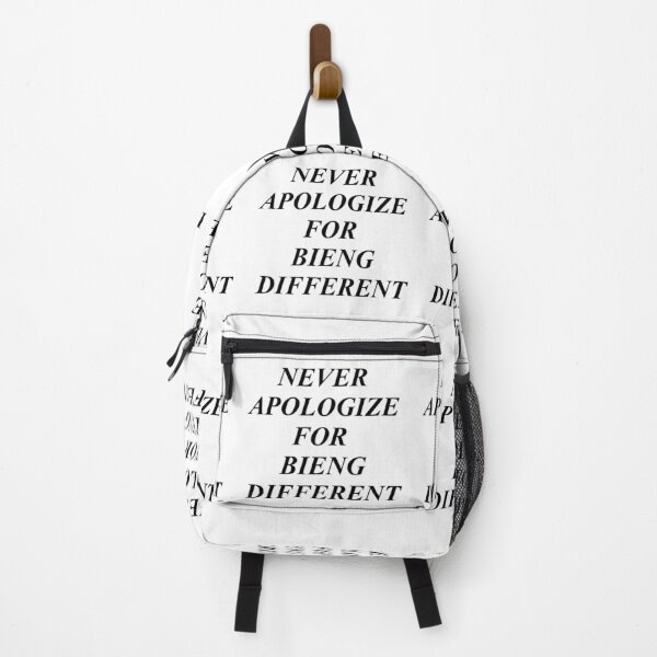 Item preview, Never apologize for bieng different  designed and sold by sager4ever.