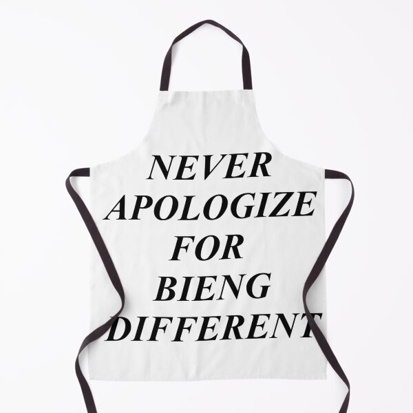 Item preview, Never apologize for bieng different designed and sold by sager4ever.