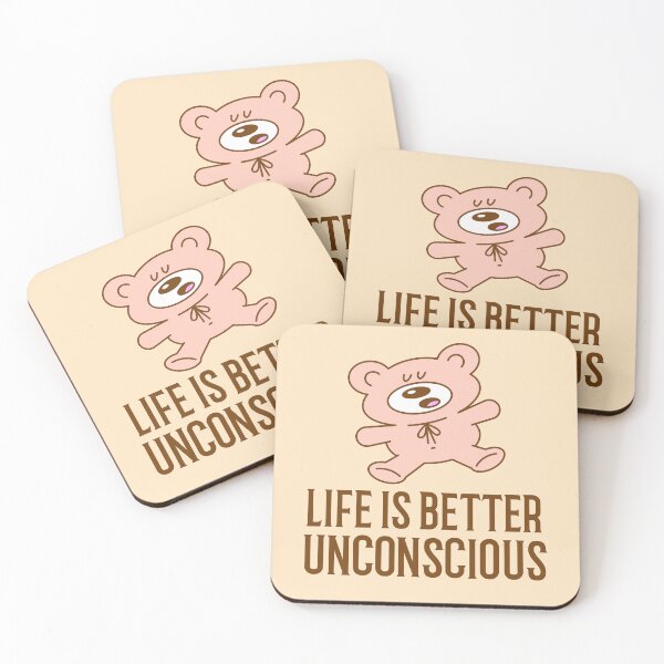 Item preview, Life is better unconscious designed and sold by 87-Aesthetics.