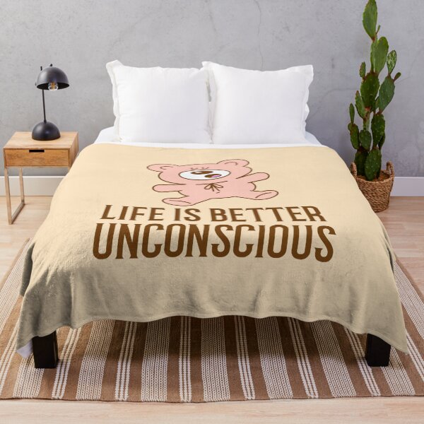 Item preview, Life is better unconscious designed and sold by 87-Aesthetics.