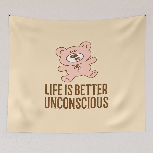 Item preview, Life is better unconscious designed and sold by 87-Aesthetics.
