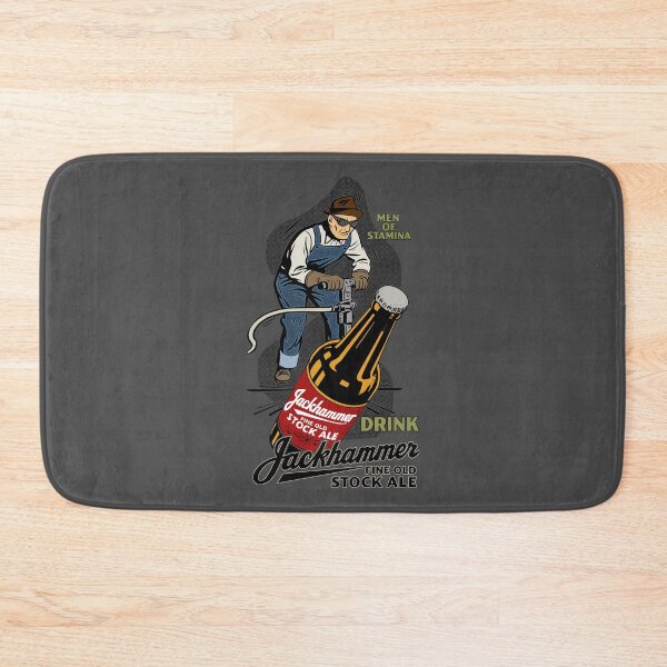 Item preview, Vintage Jackhammer Men of Stamina Beer designed and sold by Kujo Dangerous Vintage.
