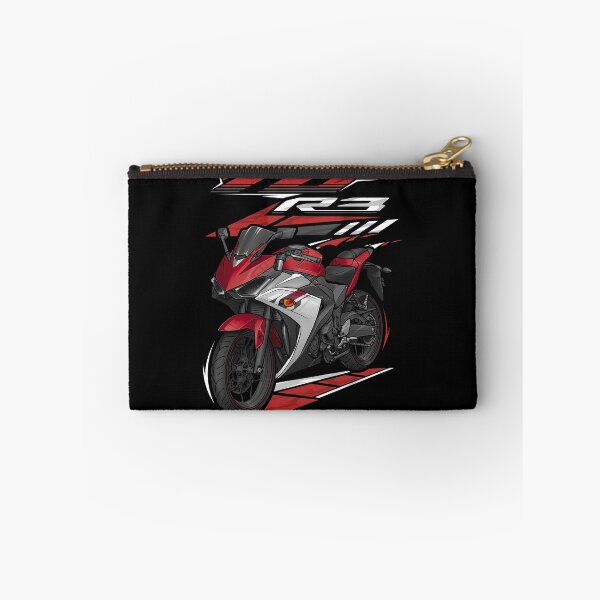 Item preview, Yamaha YZF-R3 2015 (Rapid Red) for Motorcycle Riders designed and sold by MotoApparelHub.