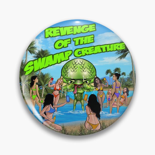 Item preview, Revenge Of The Swamp Creature designed and sold by 3-Beans-Art.